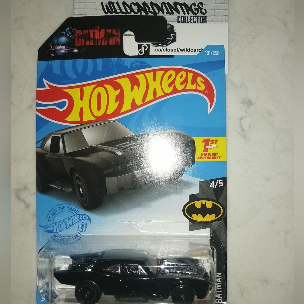 Batman Batmobile Hot Wheels 1st Appearance edition (2021)